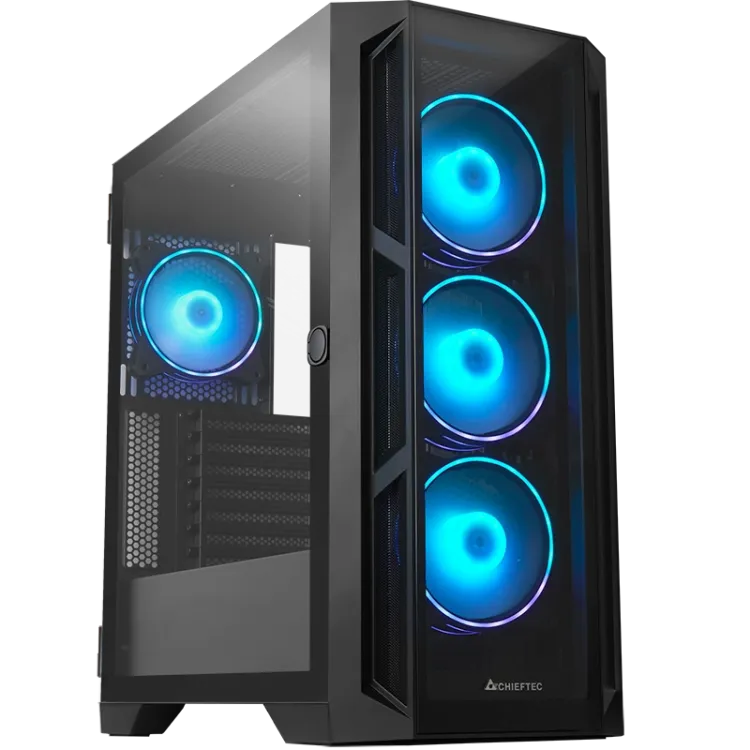Chieftec CASE APEX GA-01B-TG-OP 4x120