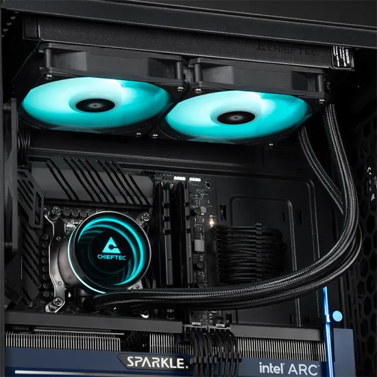Chieftec CPU Cooler Iceberg 240 CLC-240-RGB (1851, 1700, 1200, AM5, AM4)