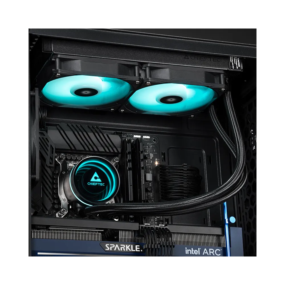 Chieftec CPU Cooler Iceberg 240 CLC-240-RGB (1851, 1700, 1200, AM5, AM4)