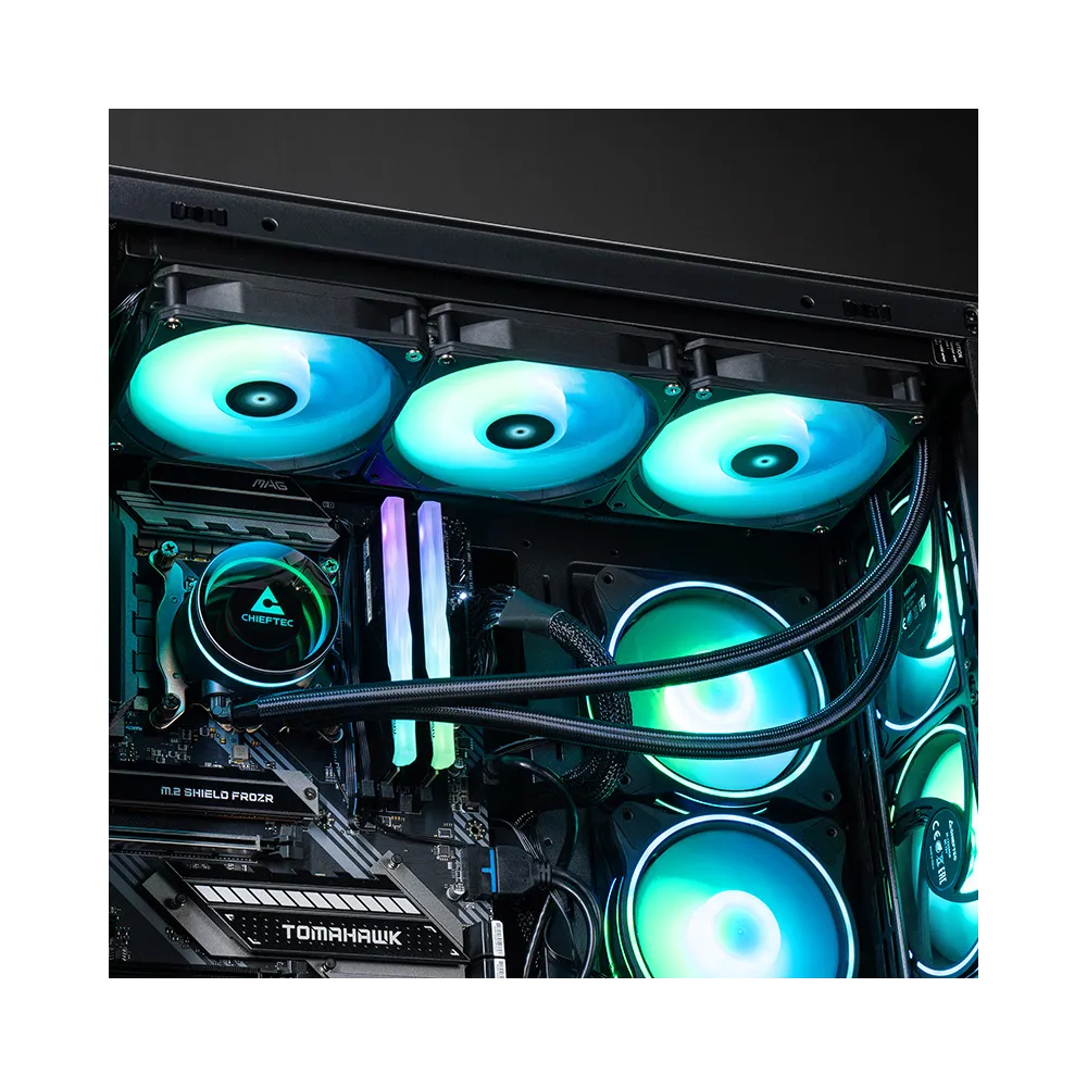 Chieftec CPU Cooler Iceberg 360 CLC-360-RGB (1851, 1700, 1200, AM5, AM4)