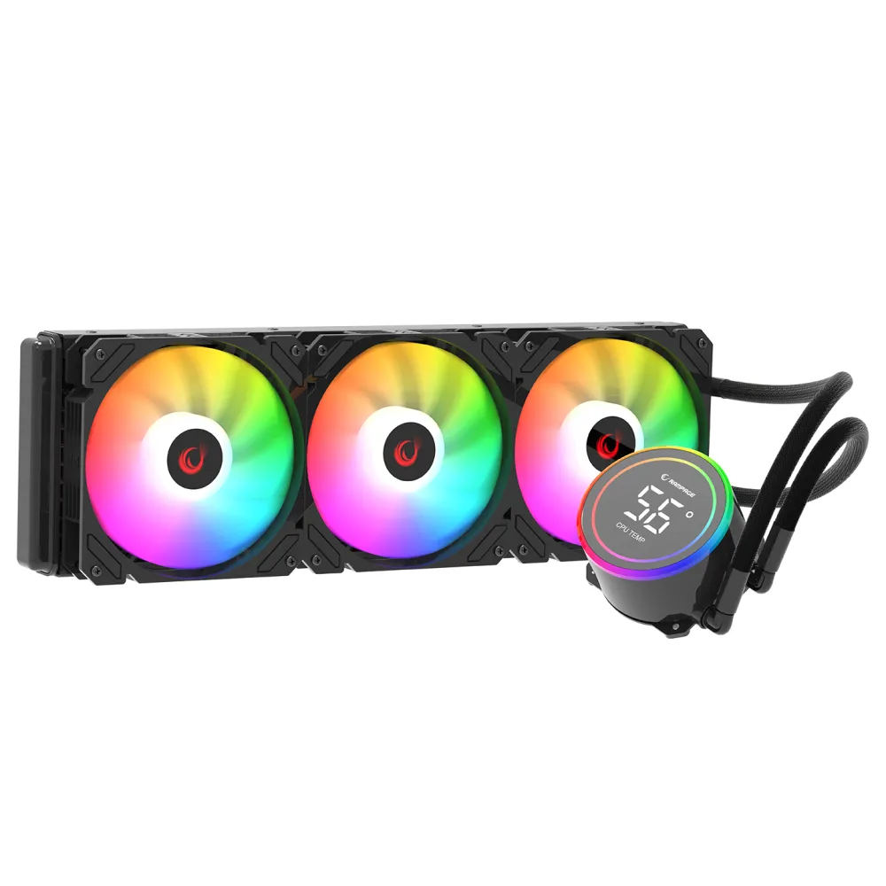 Rampage CPU Cooler HELIOS C17 Display 360 ARGB (1700, 1200, AM5, AM4)