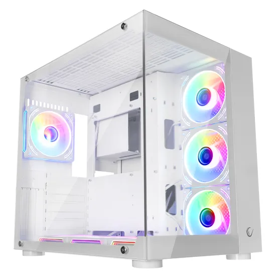 Rampage CASE ICEWAVE PRO White 7x120 ARGB