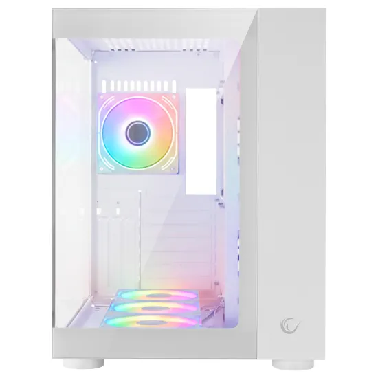Rampage CASE ICEWAVE PRO White 7x120 ARGB