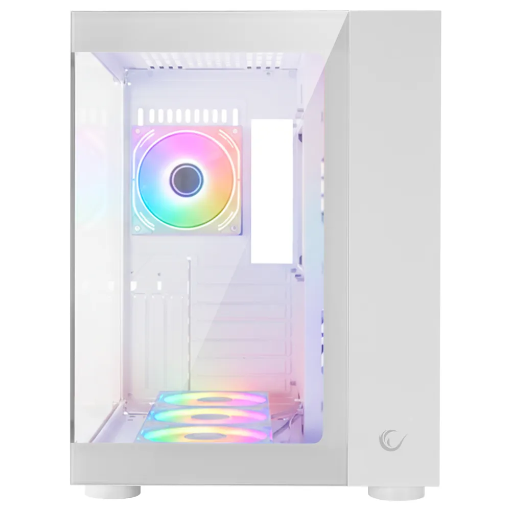 Rampage CASE ICEWAVE PRO White 7x120 ARGB