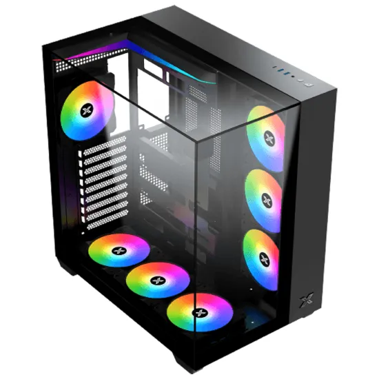 Xigmatek CASE AQUA V 7x120 ARGB
