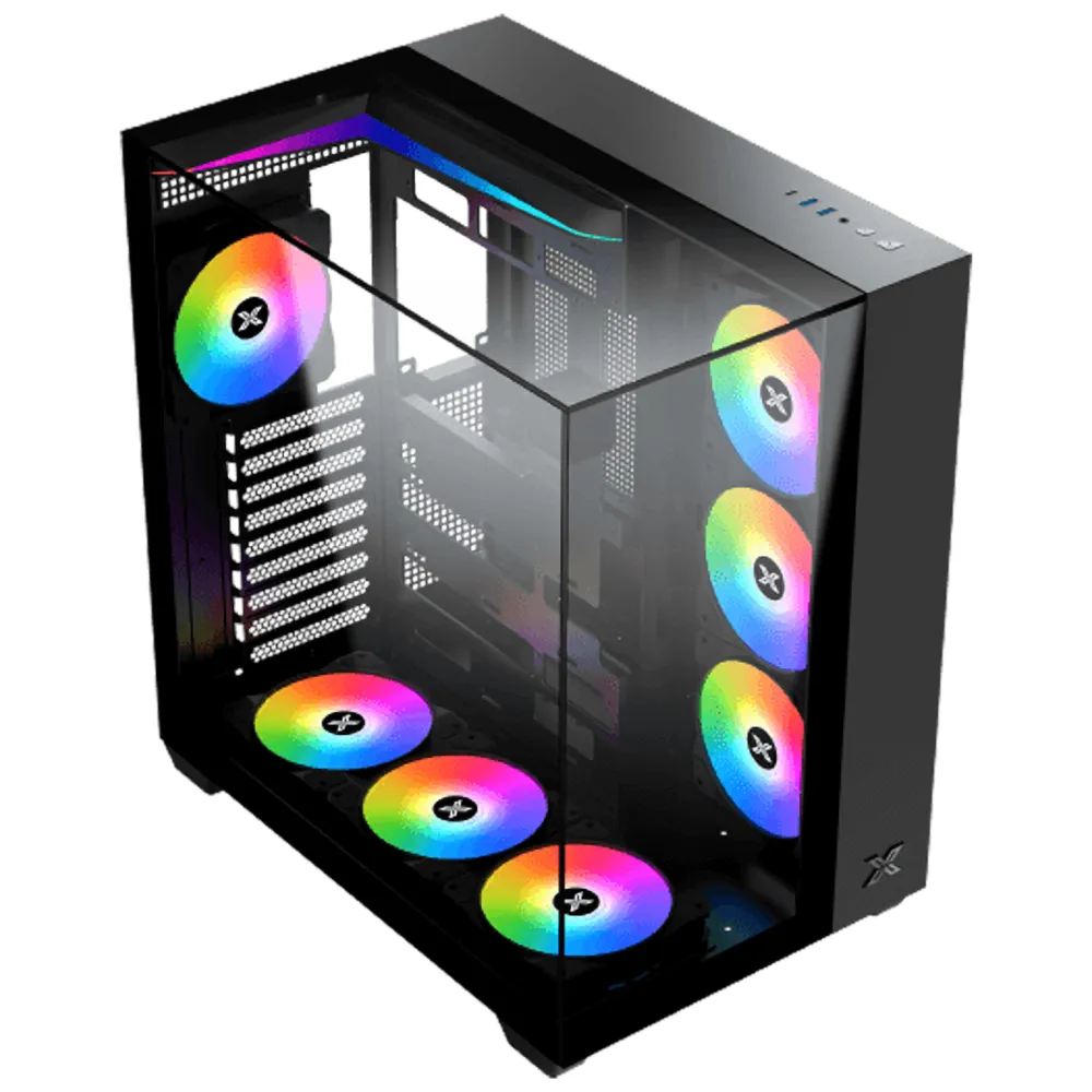 Xigmatek CASE AQUA V 7x120 ARGB