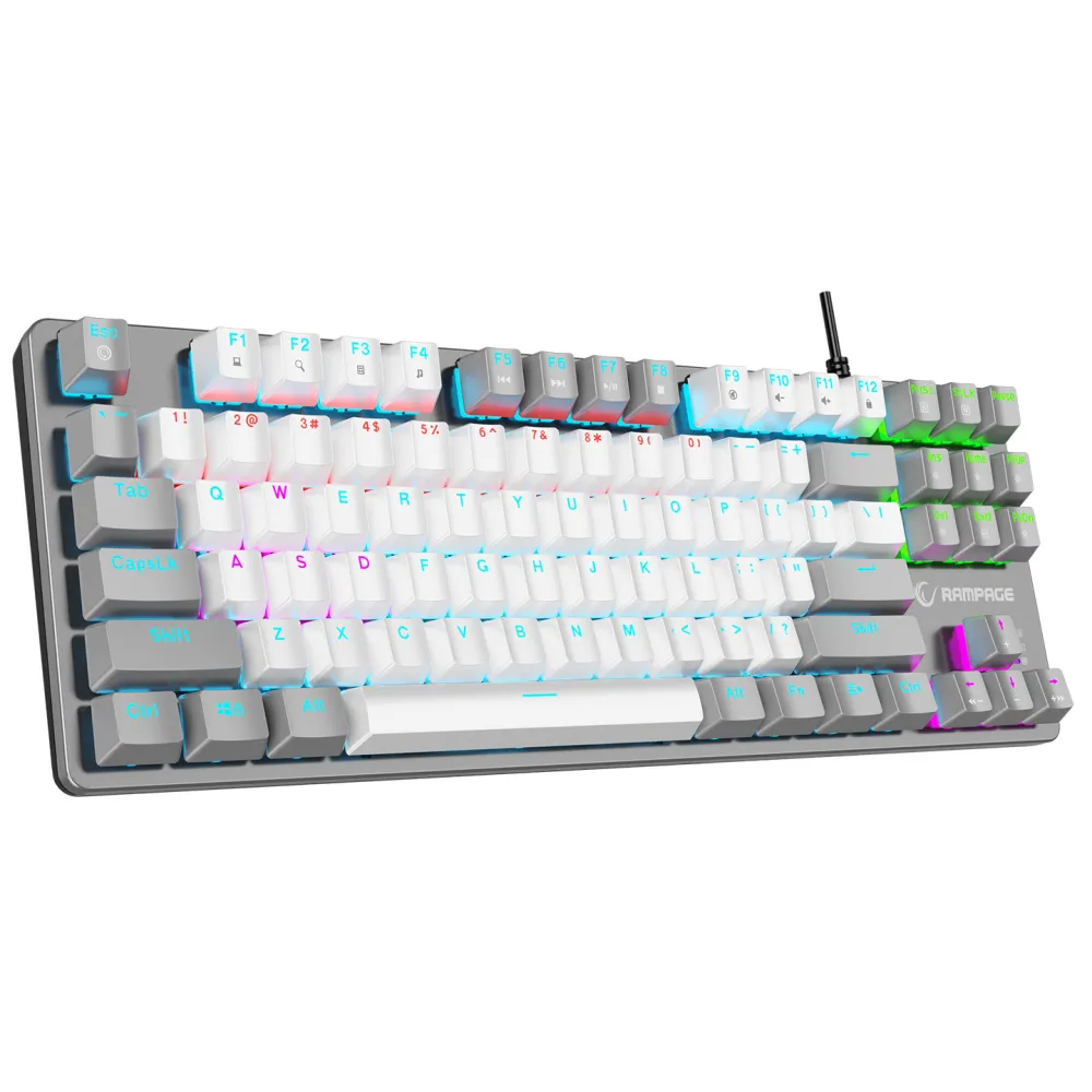 Rampage Tastatura SNUG K14 Mechanical Blue Switch RGB US Layout