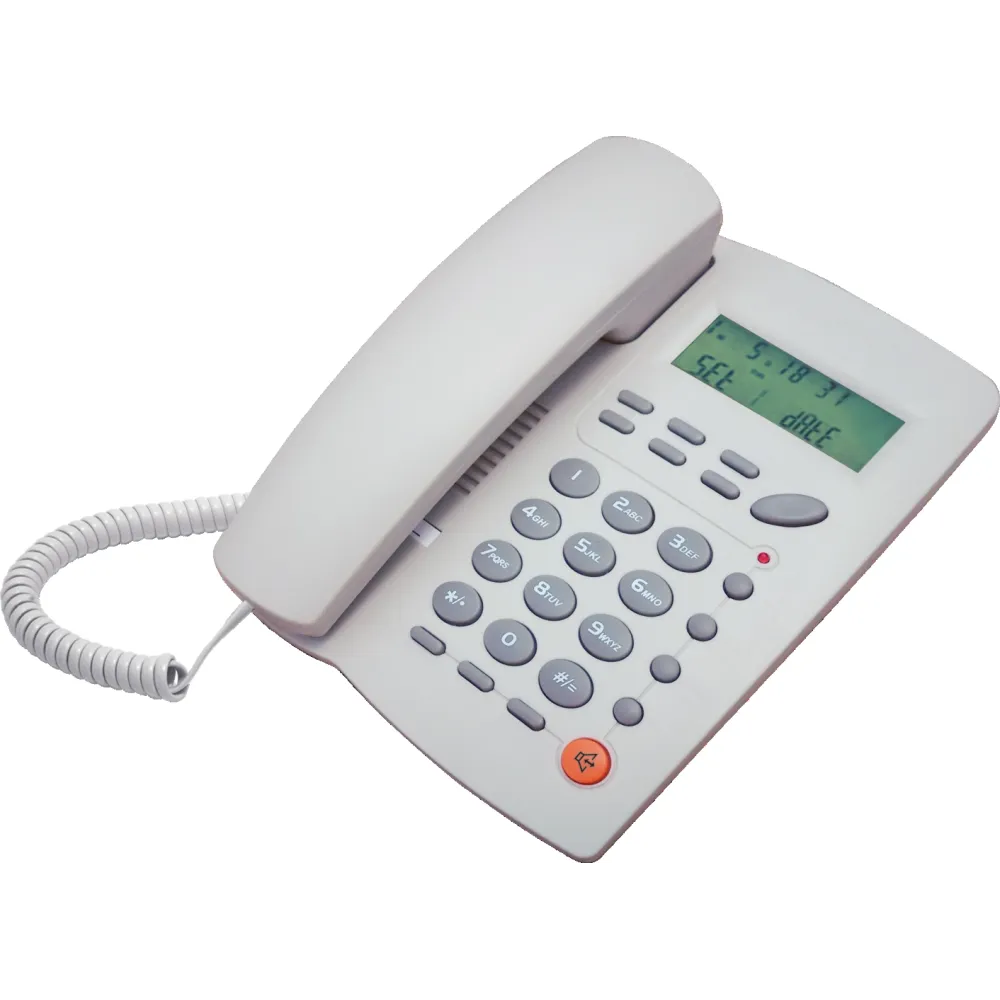 MeanIT Telefon žični stolni ST300 bijeli