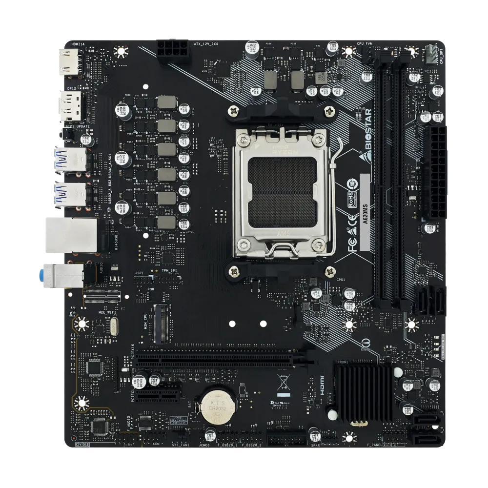 Biostar MB A620MS AM5 DDR5