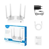 CUDY Router WR1300S AC1200 Gigabit Mesh USB
