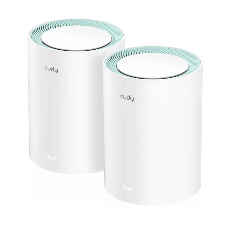 CUDY Router M1500(2-Pack) AX1500 Wi-Fi 6 Gigabit Mesh