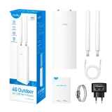 CUDY Router LT500 Outdoor AC1200 WiFi Mesh 4G LTE