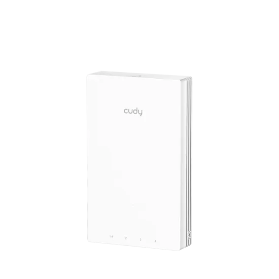CUDY Access Point AP1300 Wall, AC1200 (WiFi 5), dual-band, do 1.2Gbps, 1x GbE, wall-plate mount, indoor