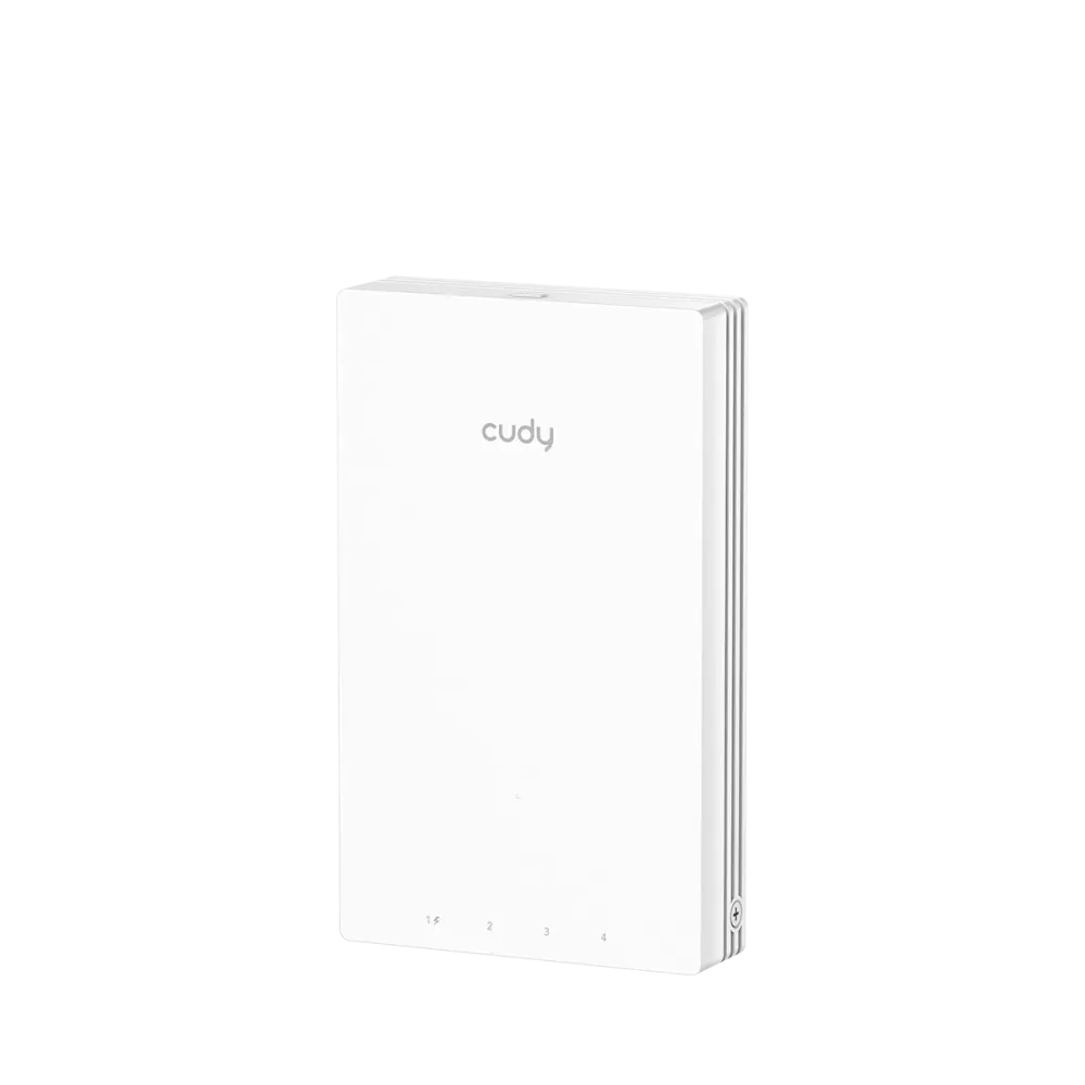 CUDY Access Point AP1300 Wall, AC1200 (WiFi 5), dual-band, do 1.2Gbps, 1x GbE, wall-plate mount, indoor
