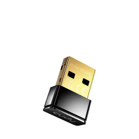 CUDY Adapter WU300 AX300 Nano USB Wi-Fi 6