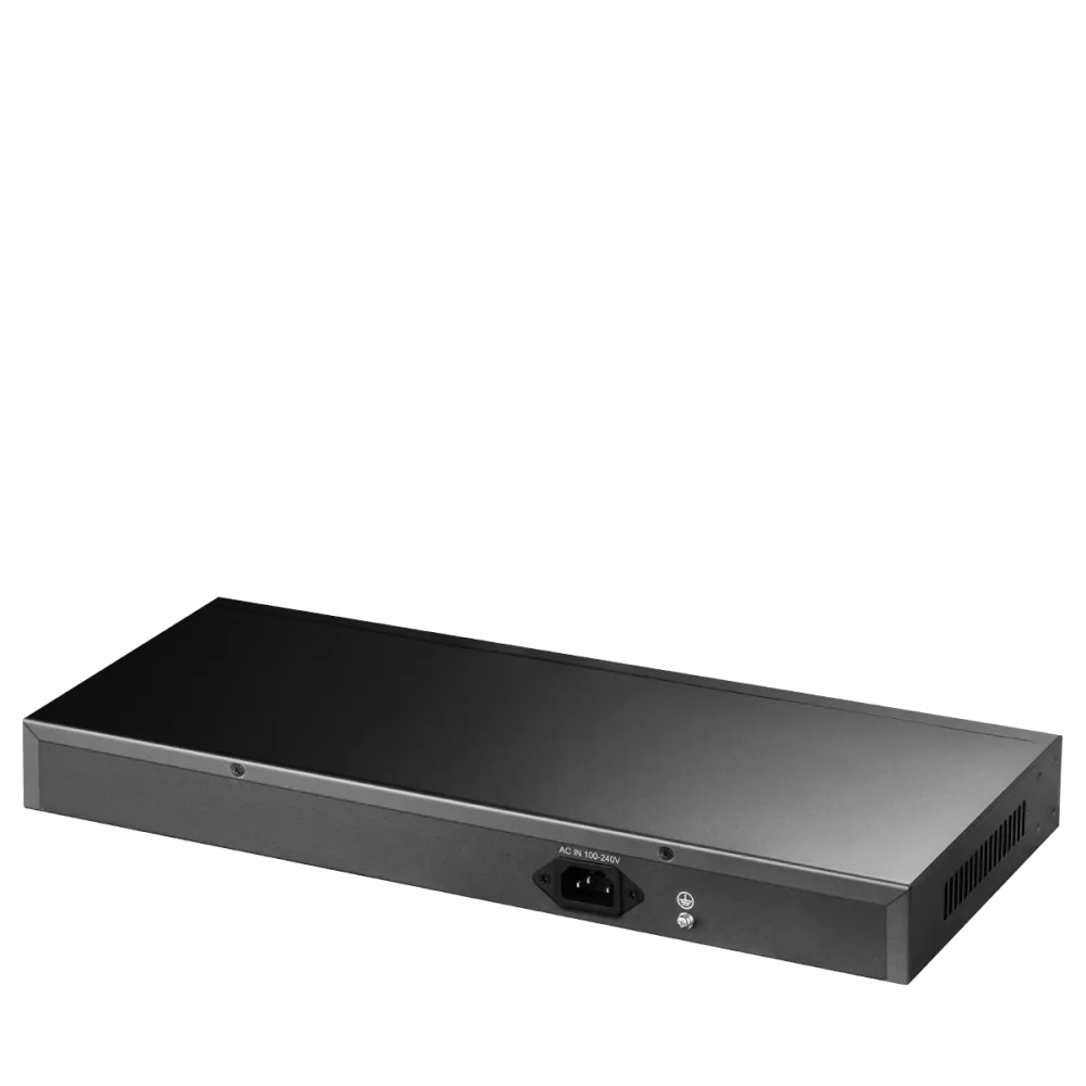 CUDY Switch GS1016L, 16x 10/100/1000Mbps RJ45 ports, unmanaged, plug-and-play, metal housing, rackmount