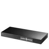 CUDY Switch GS1016L, 16x 10/100/1000Mbps RJ45 ports, unmanaged, plug-and-play, metal housing, rackmount