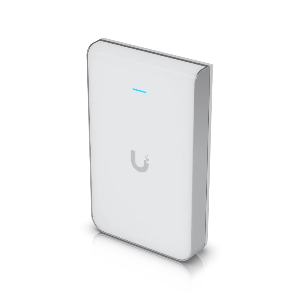Ubiquiti Access Point UAP-AC-IW, AC1200 (WiFi 5), dual-band 2x2 MIMO, do 1.2Gbps, 3x GbE, PoE 802.3af with PoE passthrough, wall