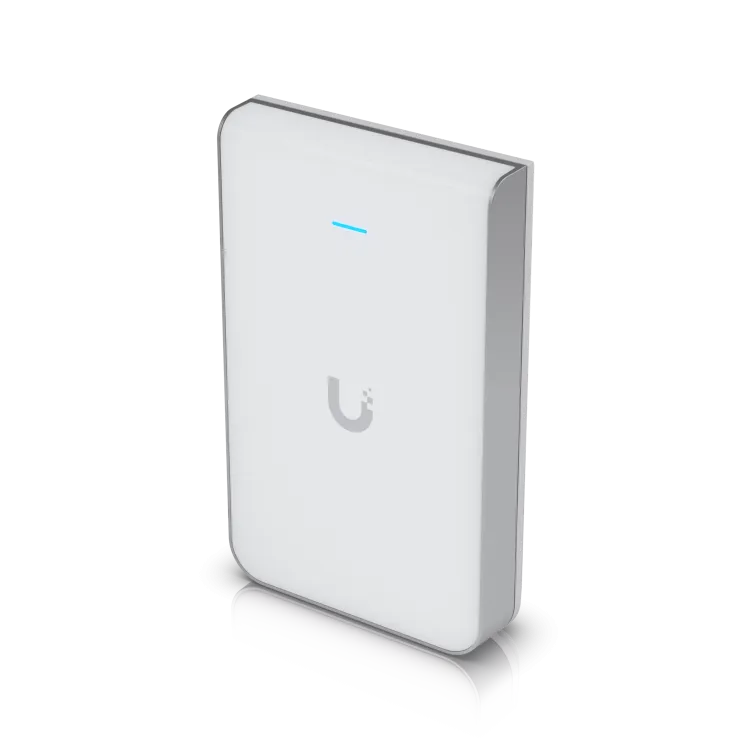 Ubiquiti Access Point UAP-AC-IW, AC1200 (WiFi 5), dual-band 2x2 MIMO, do 1.2Gbps, 3x GbE, PoE 802.3af with PoE passthrough, wall