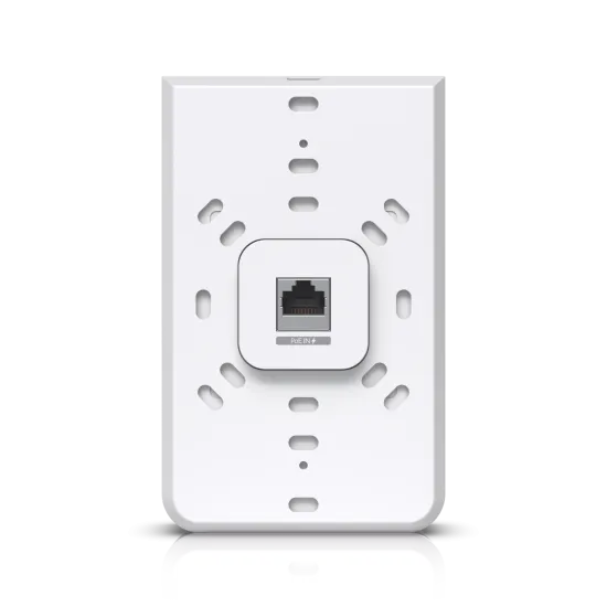 Ubiquiti Access Point UAP-AC-IW, AC1200 (WiFi 5), dual-band 2x2 MIMO, do 1.2Gbps, 3x GbE, PoE 802.3af with PoE passthrough, wall