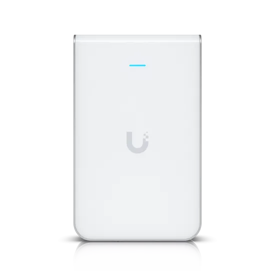 Ubiquiti Access Point UAP-AC-IW, AC1200 (WiFi 5), dual-band 2x2 MIMO, do 1.2Gbps, 3x GbE, PoE 802.3af with PoE passthrough, wall