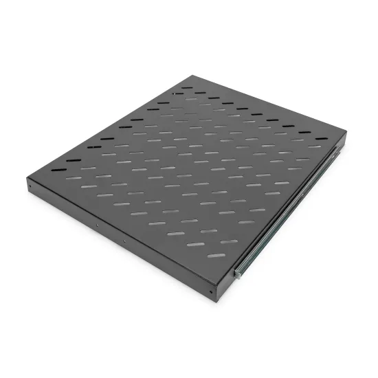 Digitus Polica na izvlacenje 483mm (19 ) 1U, 40x484x568mm, do 25kg, crna
