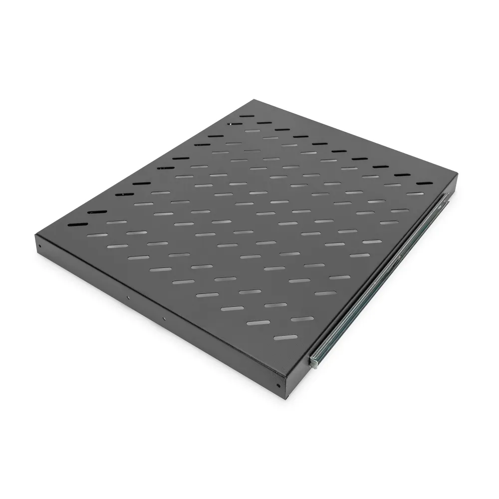 Digitus Polica na izvlacenje 483mm (19 ) 1U, 40x484x568mm, do 25kg, crna
