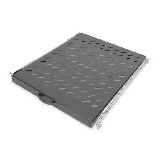 Digitus Polica na izvlacenje 483mm (19 ) 1U, 40x484x568mm, do 25kg, crna
