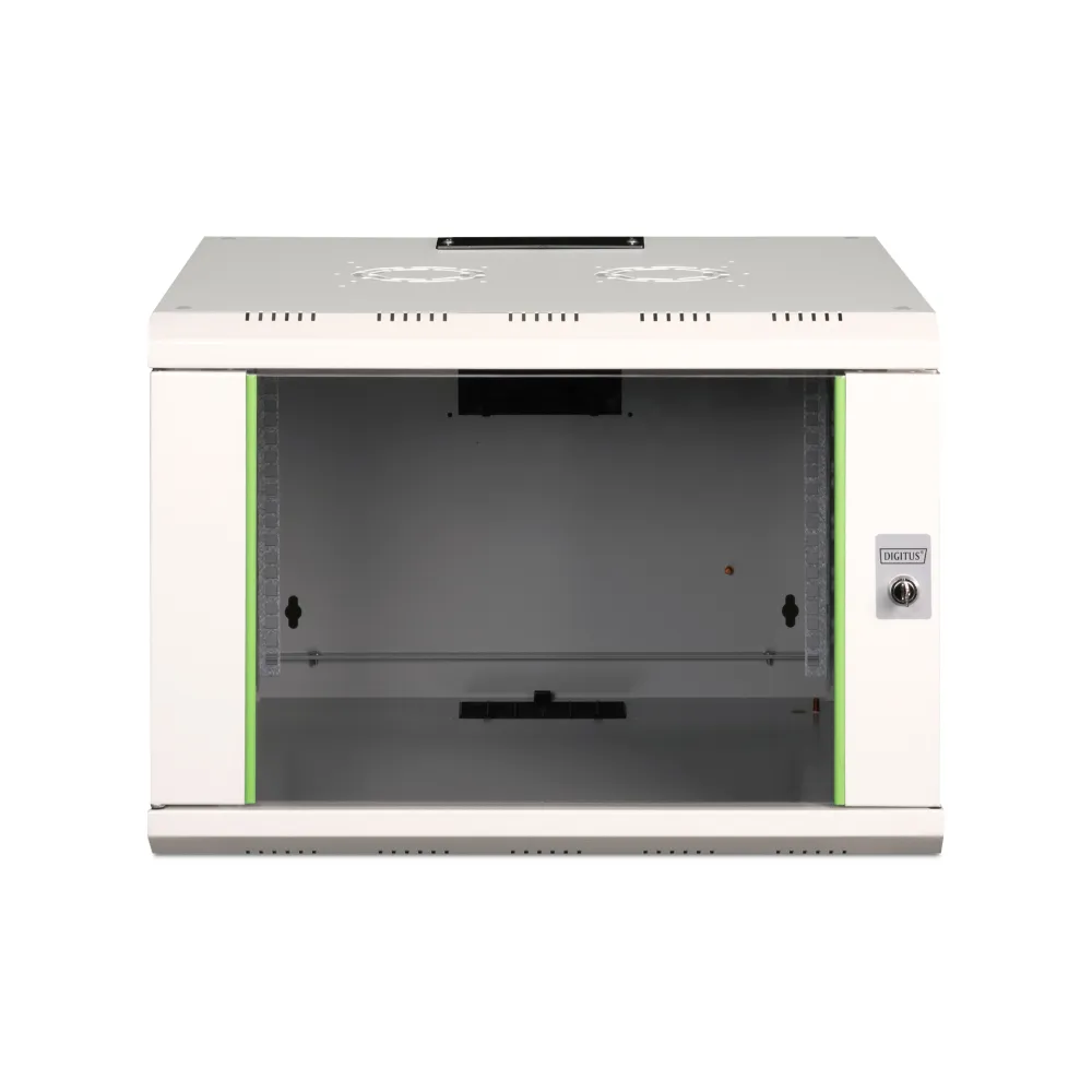 Digitus 7U network rack, wall, 600x600, sivi