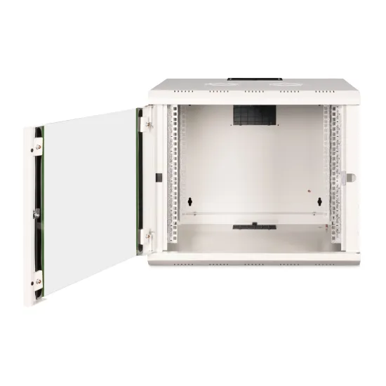 Digitus 9U network rack, wall, 600x600, sivi