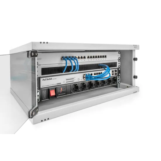 Digitus 4U network rack, 19 , wall, 540x400