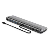 Digitus HUB 12 in 1, 2x HDMI, 1x DP, 3x USB 3.2, 1x USB Type-C, 1x USB Type-C PD, 1x RJ45 Gigabit Ethernet, 2x card reader, 1x 3