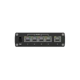Teltonika Switch TSW100, 5x 10/100/1000Mbps RJ45 ports, 4x PoE+ (802.3af/at), 120W PoE budget, unmanaged, plug-and-play, industr