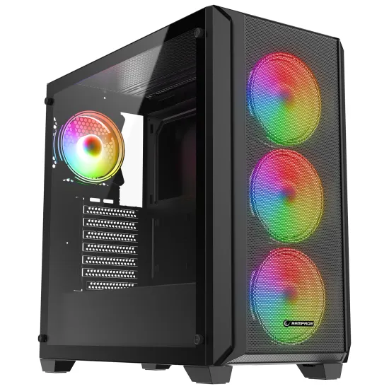 Rampage CASE ELYSIAN MESH 4x120ARGB 850W 80+ Bronze