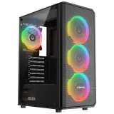 Rampage CASE HELIOS Mesh 4x120mm ARGB 650W 80+ Bronze