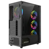 Rampage CASE HELIOS Mesh 4x120mm ARGB 650W 80+ Bronze