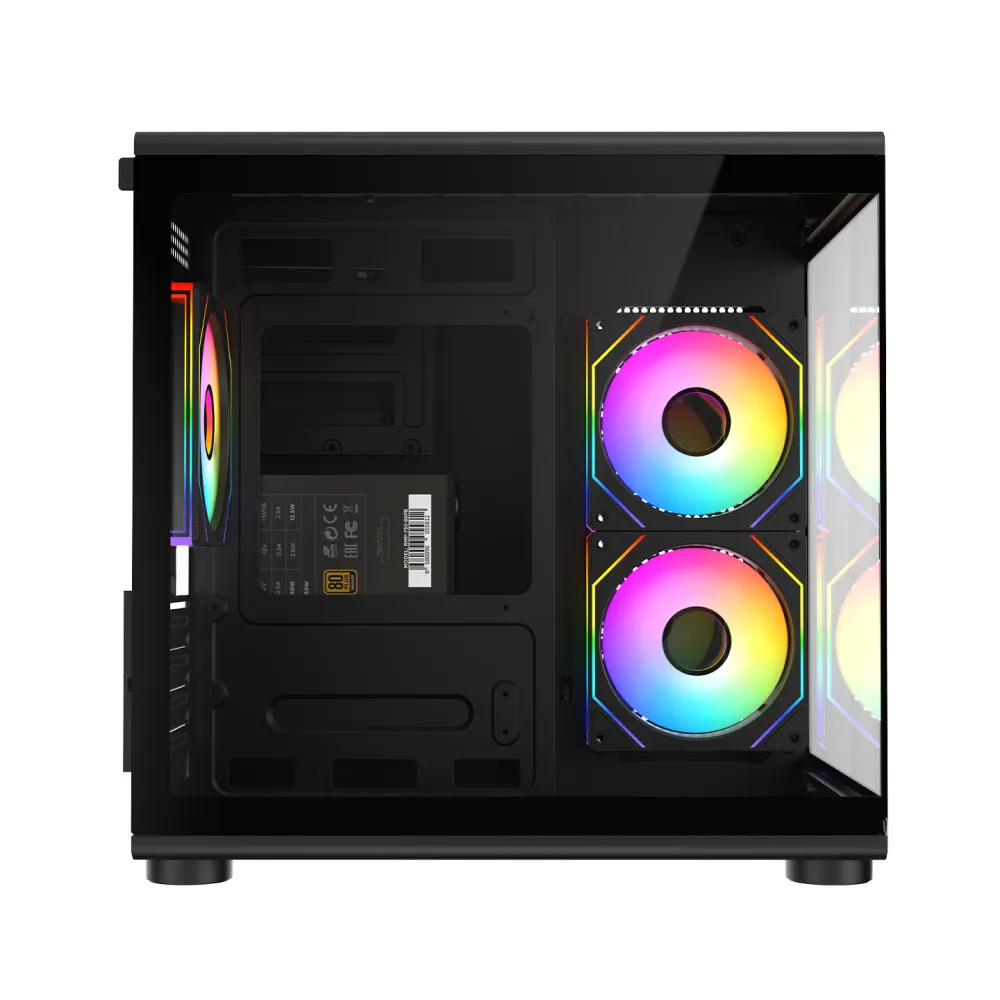 Rampage CASE MINID V1 3x120mm ARGB 750W 80+ Bronze