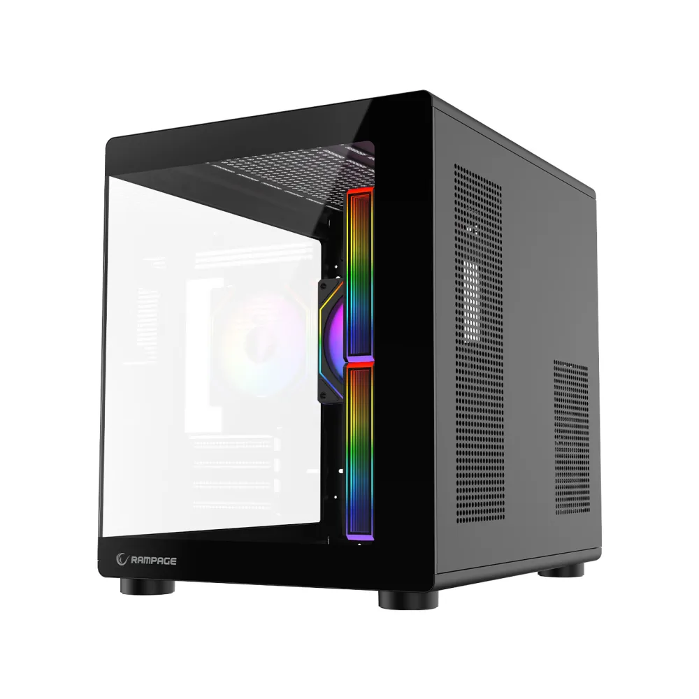 Rampage CASE MINID V1 3x120mm ARGB 750W 80+ Bronze