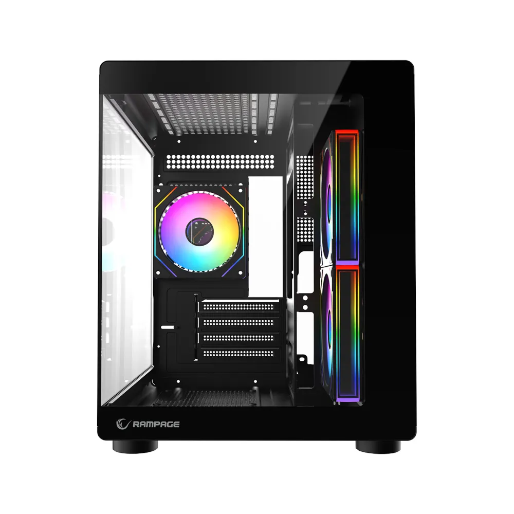 Rampage CASE MINID V1 3x120mm ARGB 750W 80+ Bronze