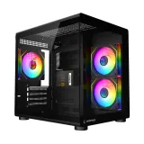 Rampage CASE MINID V1 3x120mm ARGB 750W 80+ Bronze