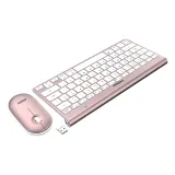 Everest SET tastatura i mis KB-BT72 ​​ELITE Rose Gold 2.4 ghz + BT Wireless US Layout