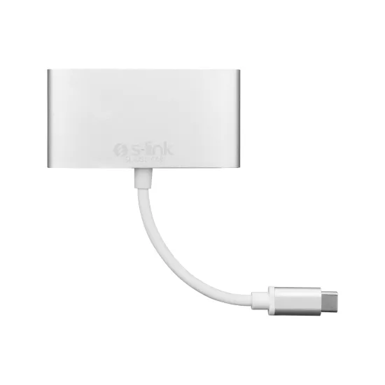 S-Link Adapter SL-USB-C68 USB Type-C - HDMI, USB 3.0, USB Type-C PD