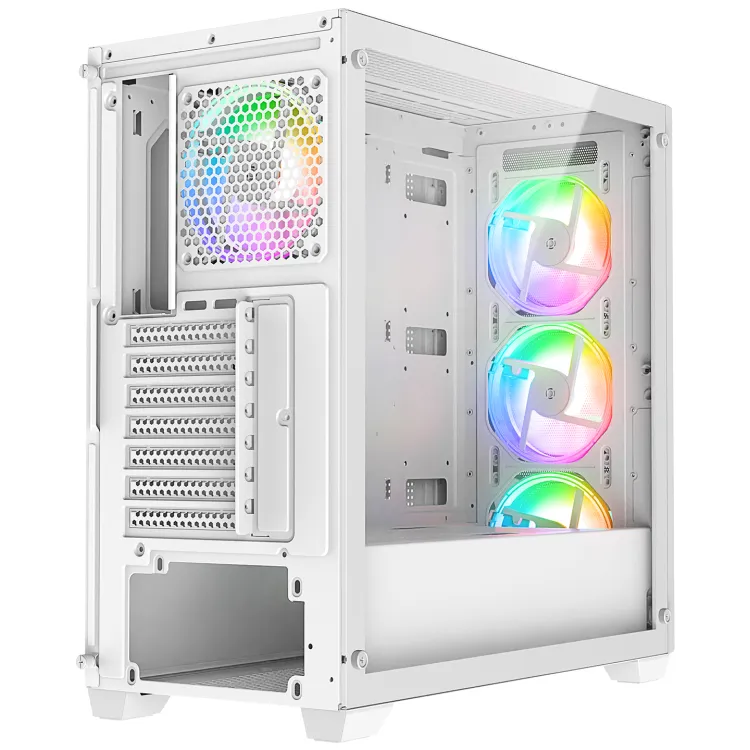 Rampage CASE ELYSIAN MESH 4x120mm ARGB 850W 80+ Bronze White