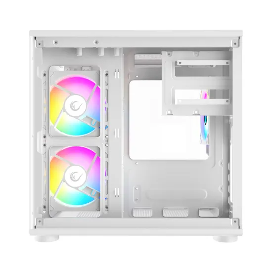 Rampage CASE MINID V1 3x120mm ARGB 750W 80+ Bronze White