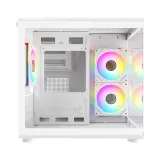Rampage CASE MINID V1 3x120mm ARGB 750W 80+ Bronze White