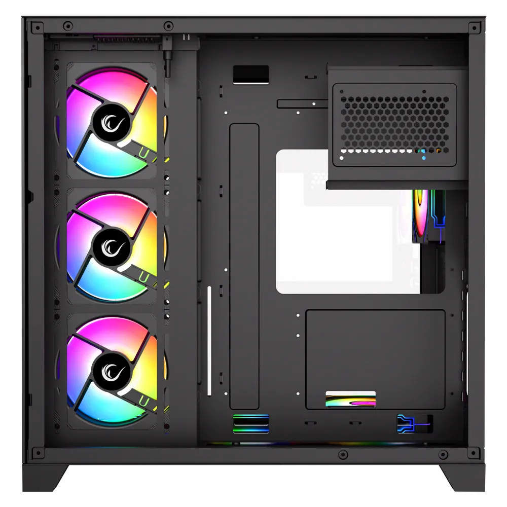 Rampage CASE MEGA V1 7x120mm ARGB 850W 80+ Bronze