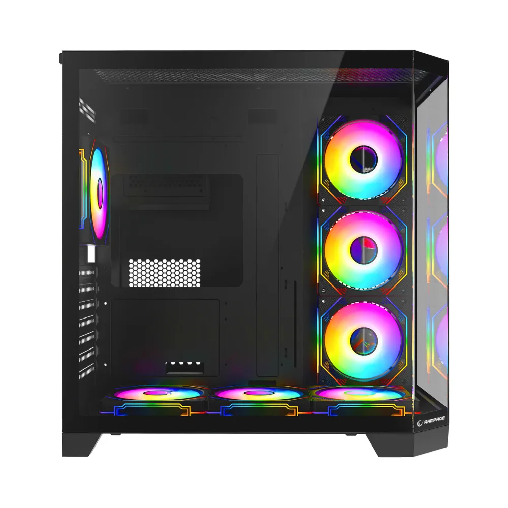 Rampage CASE MEGA V1 7x120mm ARGB 850W 80+ Bronze