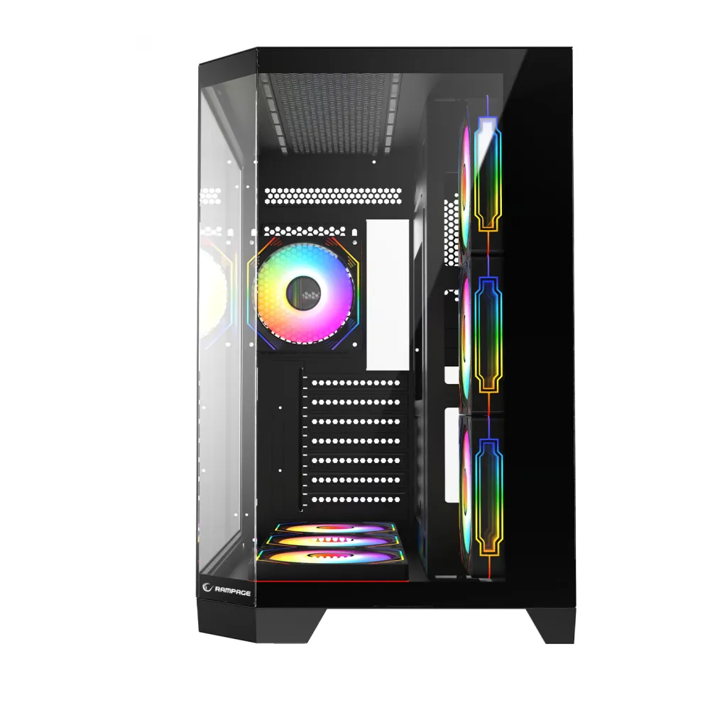 Rampage CASE MEGA V1 7x120mm ARGB 850W 80+ Bronze