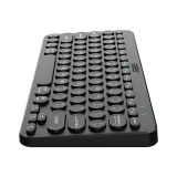 Everest Tastatura KB-BT16 Black 2.4G+BT1+BT2 US Layout