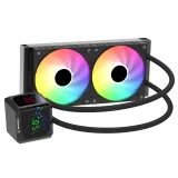 Rampage CPU Cooler HELIOS D24 Digital 120mm ARGB (1700, AM5)